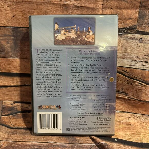 Lyddie DVD 2004 Feature Films For Families Drama Tanya Allen Christianne Hirt - Picture 2 of 6